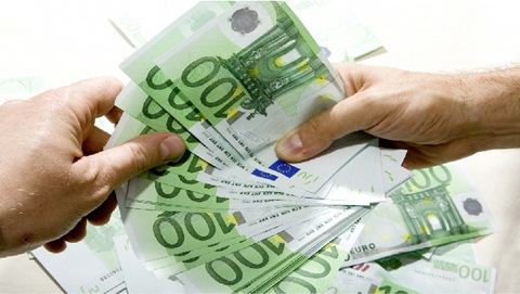 met contant betalen